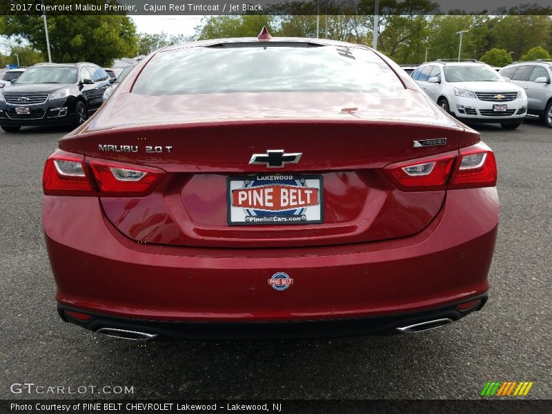 Cajun Red Tintcoat / Jet Black 2017 Chevrolet Malibu Premier
