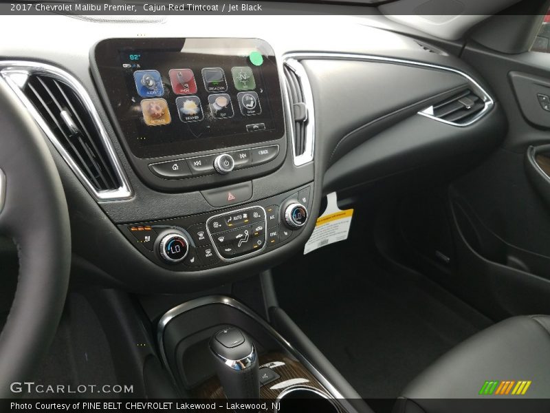 Cajun Red Tintcoat / Jet Black 2017 Chevrolet Malibu Premier