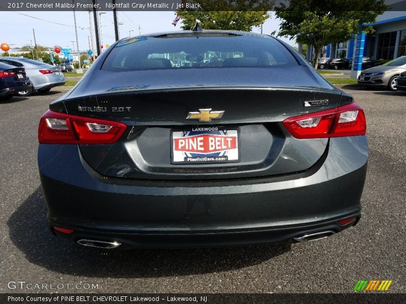 Nightfall Gray Metallic / Jet Black 2017 Chevrolet Malibu Premier