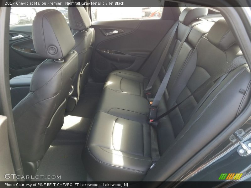 Nightfall Gray Metallic / Jet Black 2017 Chevrolet Malibu Premier