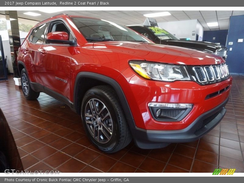 Redline 2 Coat Pearl / Black 2017 Jeep Compass Latitude