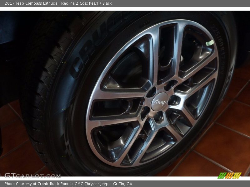 Redline 2 Coat Pearl / Black 2017 Jeep Compass Latitude