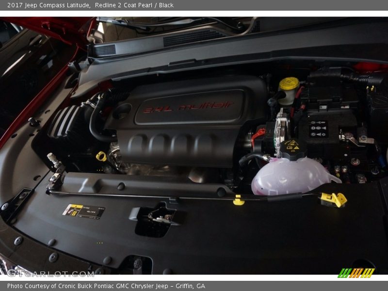 Redline 2 Coat Pearl / Black 2017 Jeep Compass Latitude