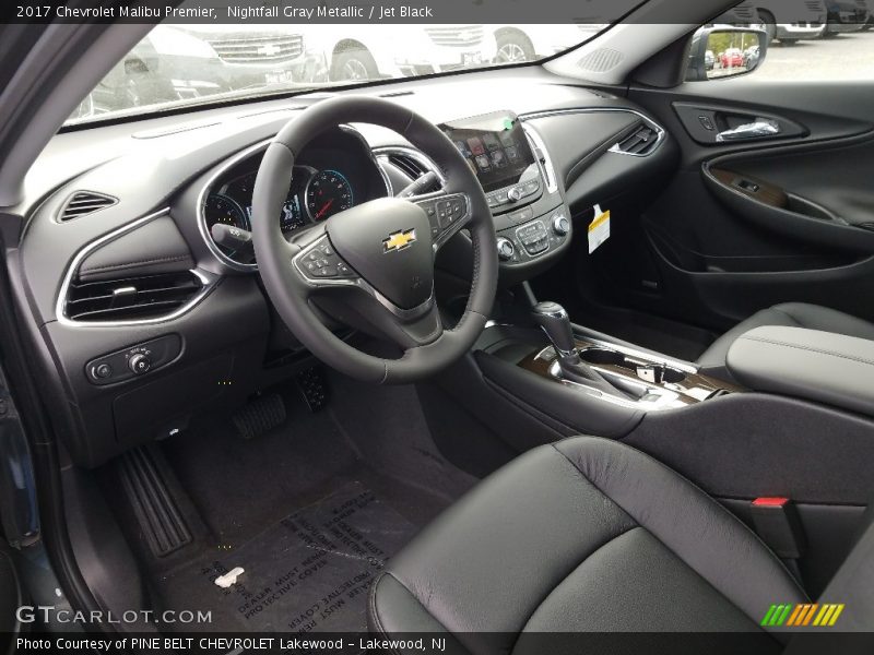 Nightfall Gray Metallic / Jet Black 2017 Chevrolet Malibu Premier