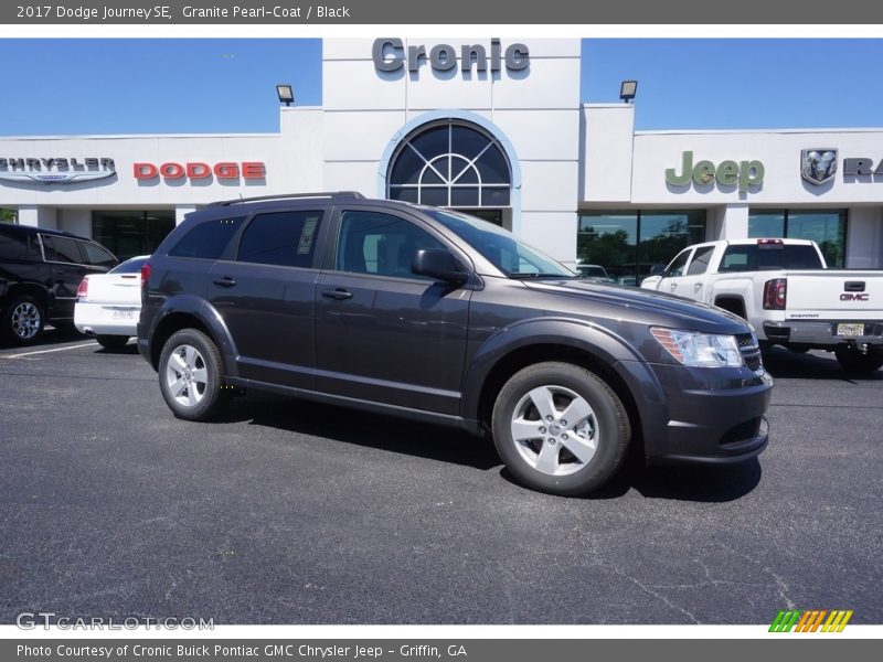 Granite Pearl-Coat / Black 2017 Dodge Journey SE