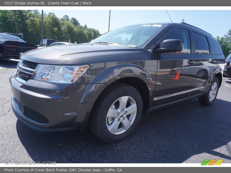 Granite Pearl-Coat / Black 2017 Dodge Journey SE