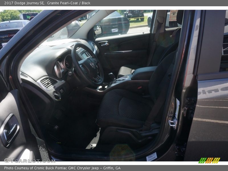 Granite Pearl-Coat / Black 2017 Dodge Journey SE