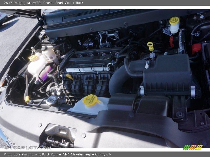 Granite Pearl-Coat / Black 2017 Dodge Journey SE
