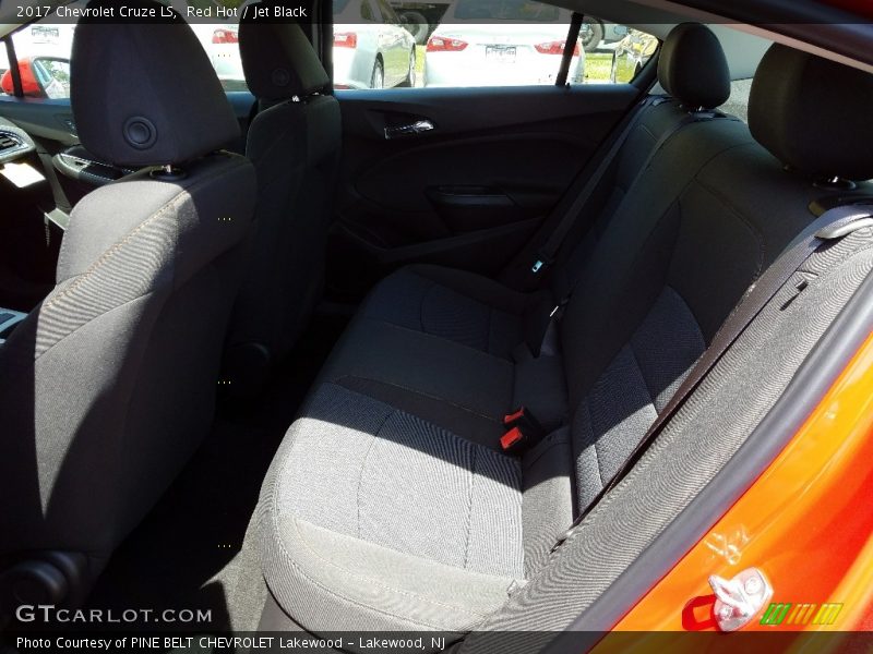 Red Hot / Jet Black 2017 Chevrolet Cruze LS