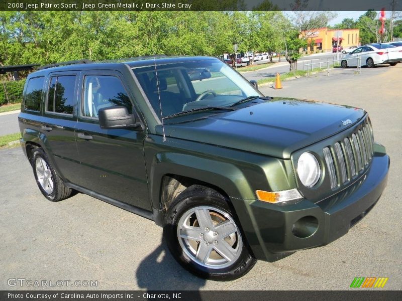 Jeep Green Metallic / Dark Slate Gray 2008 Jeep Patriot Sport