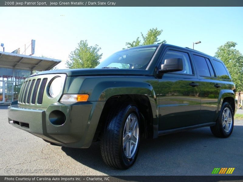 Jeep Green Metallic / Dark Slate Gray 2008 Jeep Patriot Sport