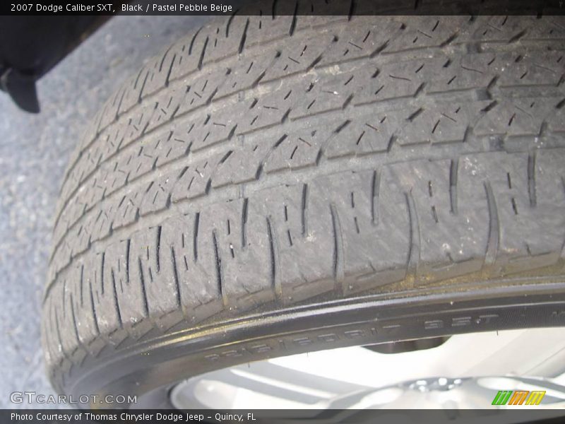 Black / Pastel Pebble Beige 2007 Dodge Caliber SXT