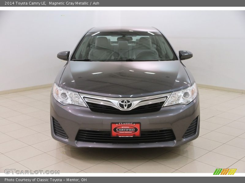 Magnetic Gray Metallic / Ash 2014 Toyota Camry LE