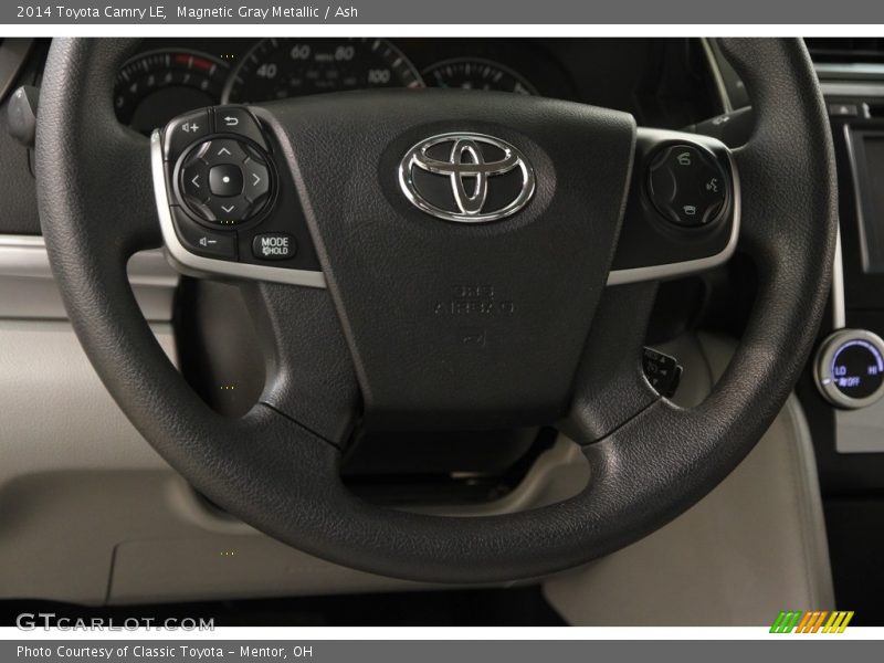 Magnetic Gray Metallic / Ash 2014 Toyota Camry LE