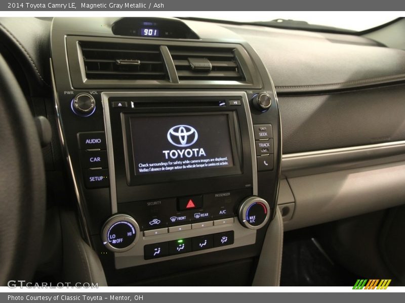 Magnetic Gray Metallic / Ash 2014 Toyota Camry LE