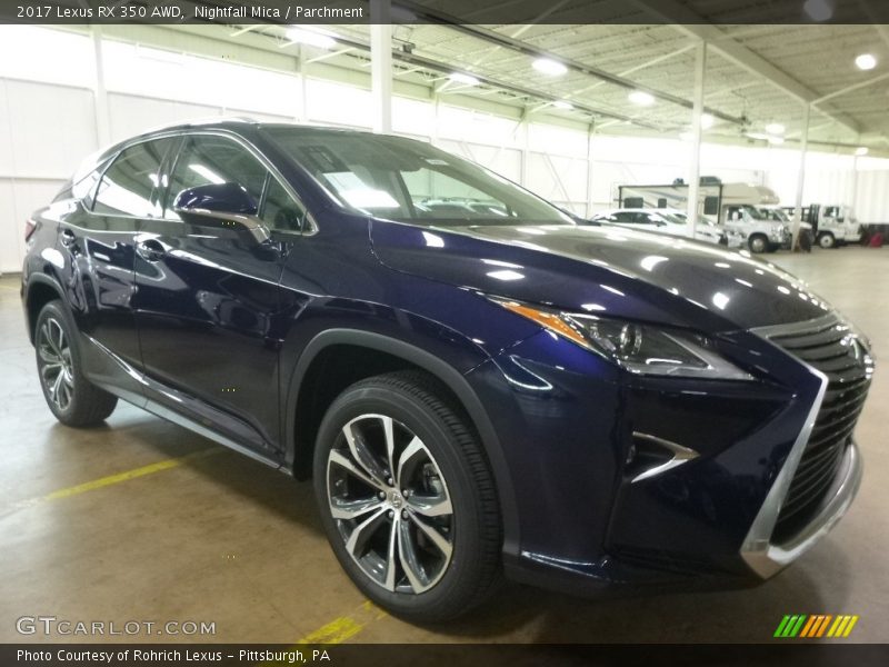 Nightfall Mica / Parchment 2017 Lexus RX 350 AWD