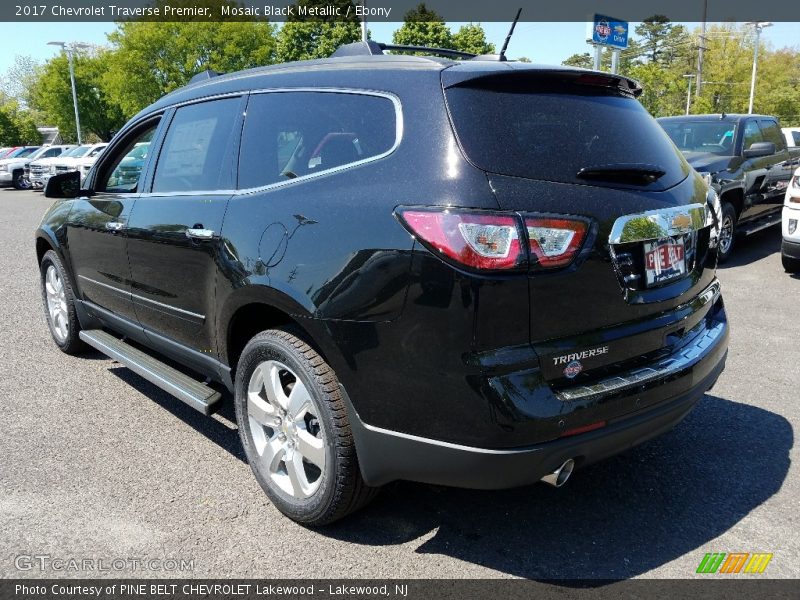 Mosaic Black Metallic / Ebony 2017 Chevrolet Traverse Premier