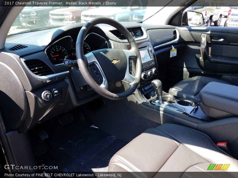Mosaic Black Metallic / Ebony 2017 Chevrolet Traverse Premier