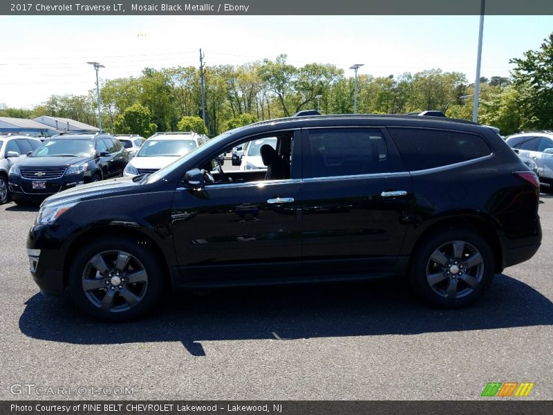 Mosaic Black Metallic / Ebony 2017 Chevrolet Traverse LT