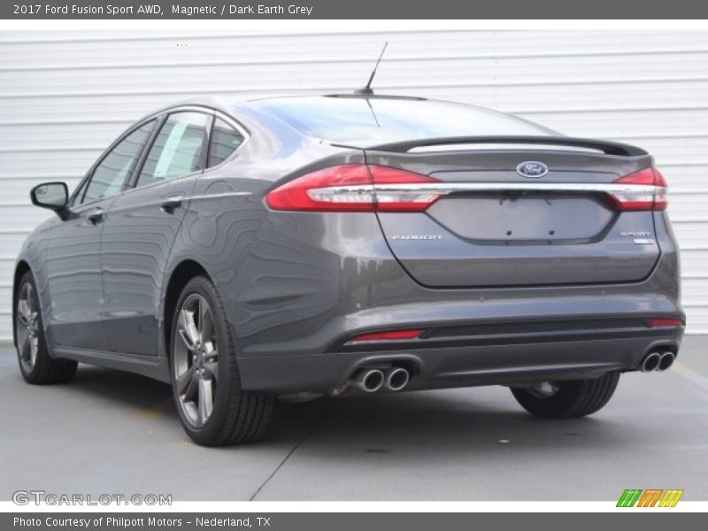 Magnetic / Dark Earth Grey 2017 Ford Fusion Sport AWD