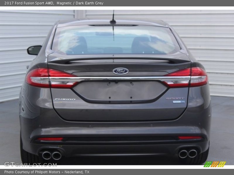 Magnetic / Dark Earth Grey 2017 Ford Fusion Sport AWD