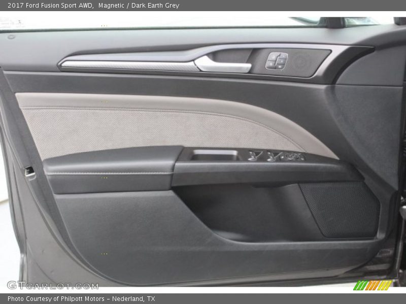 Magnetic / Dark Earth Grey 2017 Ford Fusion Sport AWD