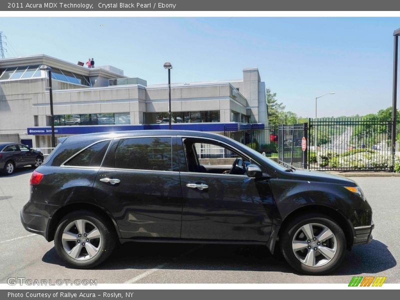 Crystal Black Pearl / Ebony 2011 Acura MDX Technology