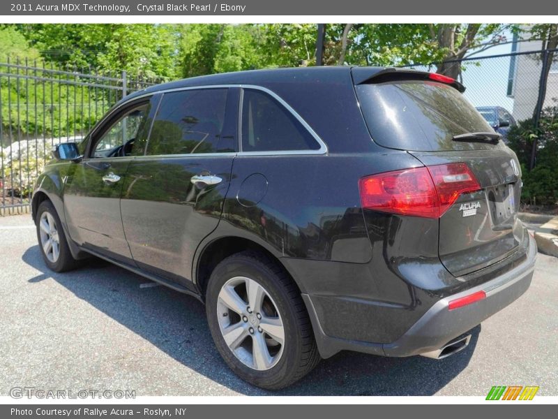 Crystal Black Pearl / Ebony 2011 Acura MDX Technology