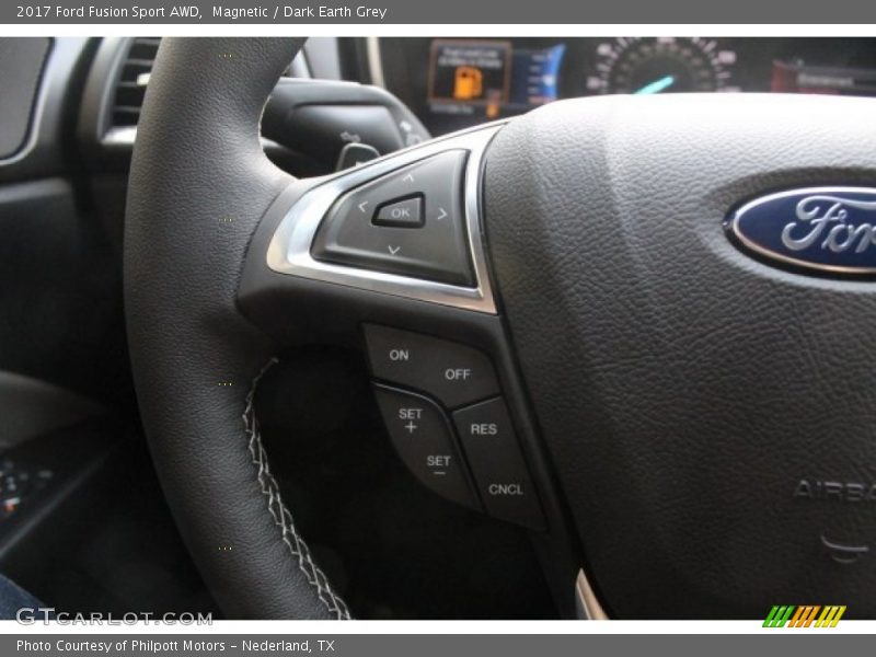 Magnetic / Dark Earth Grey 2017 Ford Fusion Sport AWD