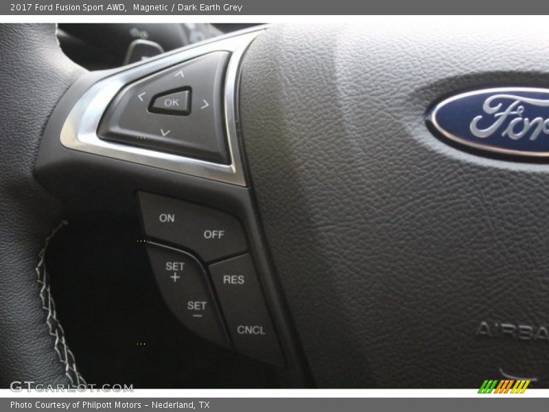 Magnetic / Dark Earth Grey 2017 Ford Fusion Sport AWD