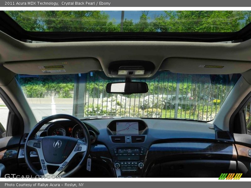 Crystal Black Pearl / Ebony 2011 Acura MDX Technology