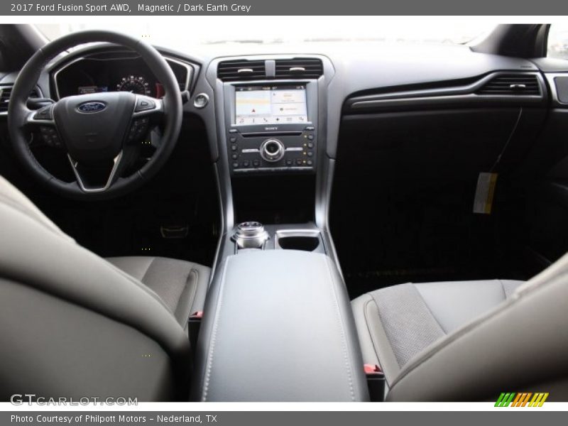 Magnetic / Dark Earth Grey 2017 Ford Fusion Sport AWD
