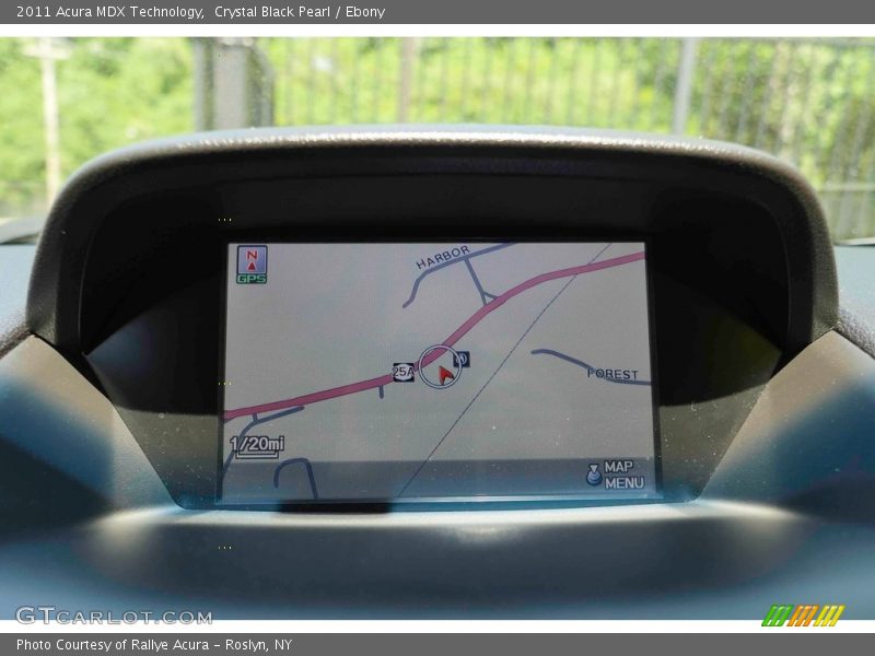 Crystal Black Pearl / Ebony 2011 Acura MDX Technology