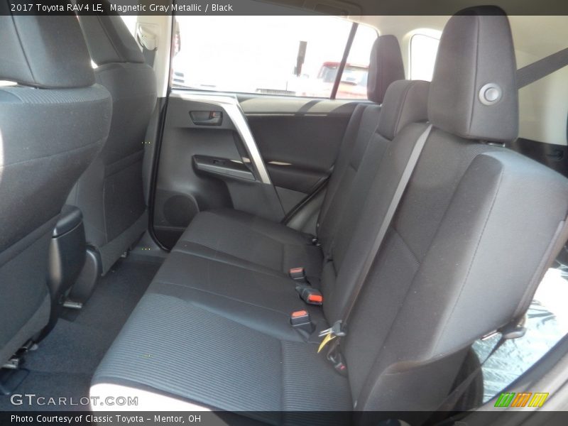 Magnetic Gray Metallic / Black 2017 Toyota RAV4 LE