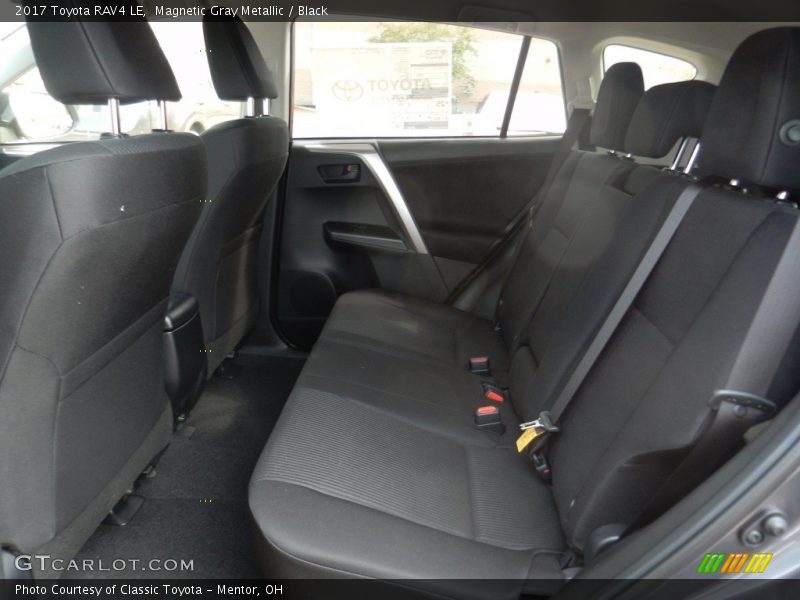 Magnetic Gray Metallic / Black 2017 Toyota RAV4 LE
