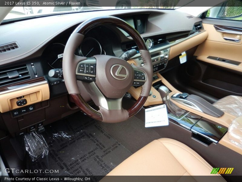 Atomic Silver / Flaxen 2017 Lexus ES 350