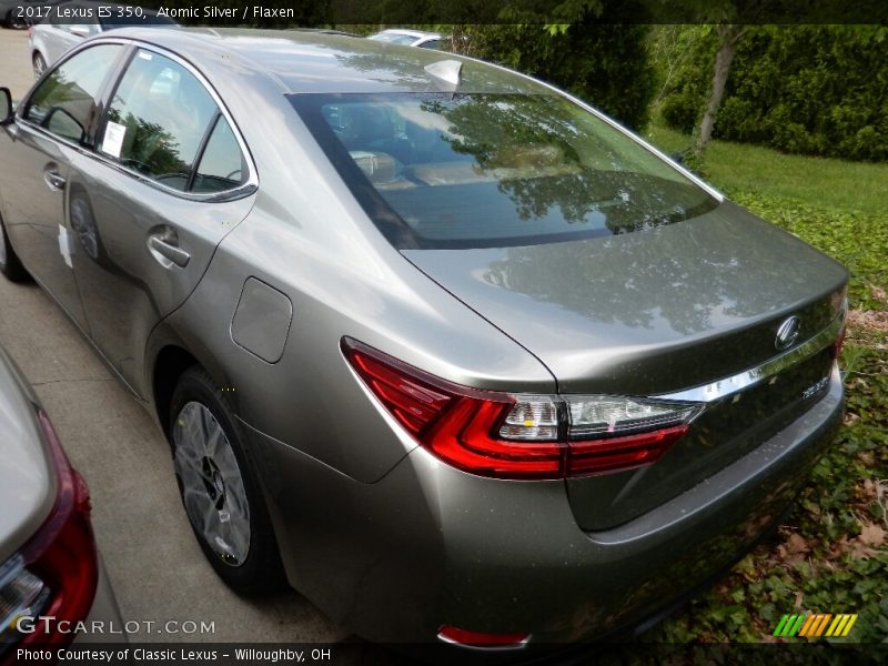 Atomic Silver / Flaxen 2017 Lexus ES 350