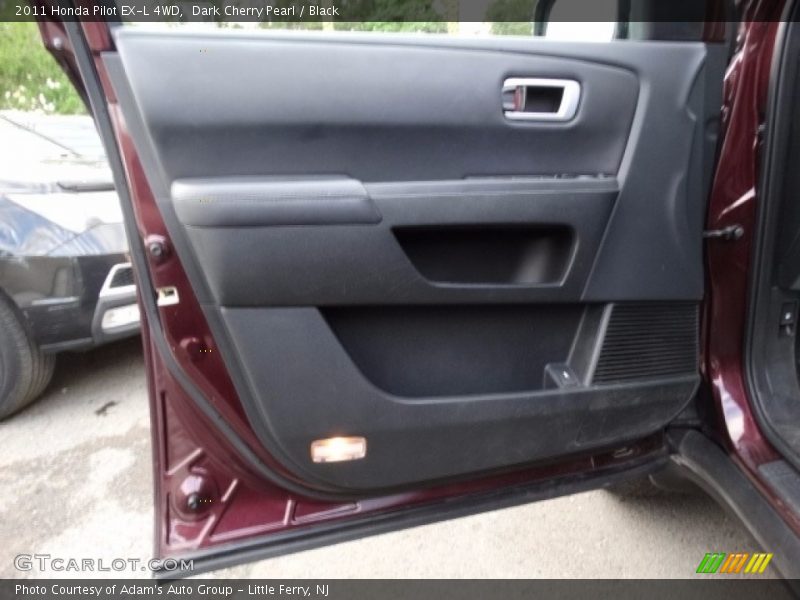 Dark Cherry Pearl / Black 2011 Honda Pilot EX-L 4WD