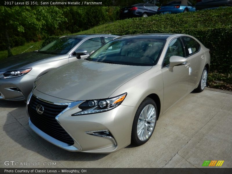 Satin Cashmere Metallic / Parchment 2017 Lexus ES 350
