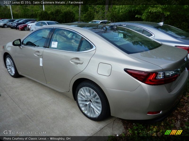 Satin Cashmere Metallic / Parchment 2017 Lexus ES 350