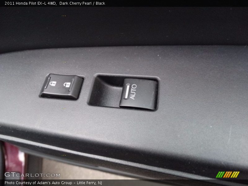 Dark Cherry Pearl / Black 2011 Honda Pilot EX-L 4WD