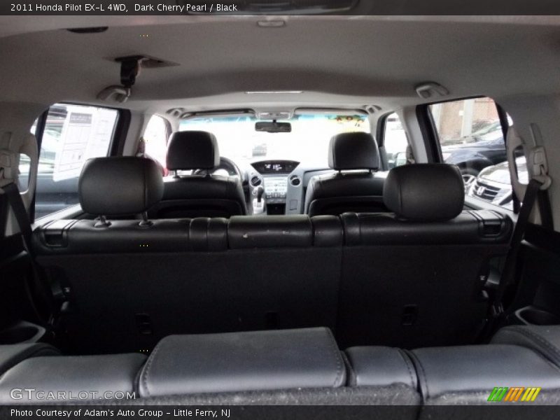 Dark Cherry Pearl / Black 2011 Honda Pilot EX-L 4WD