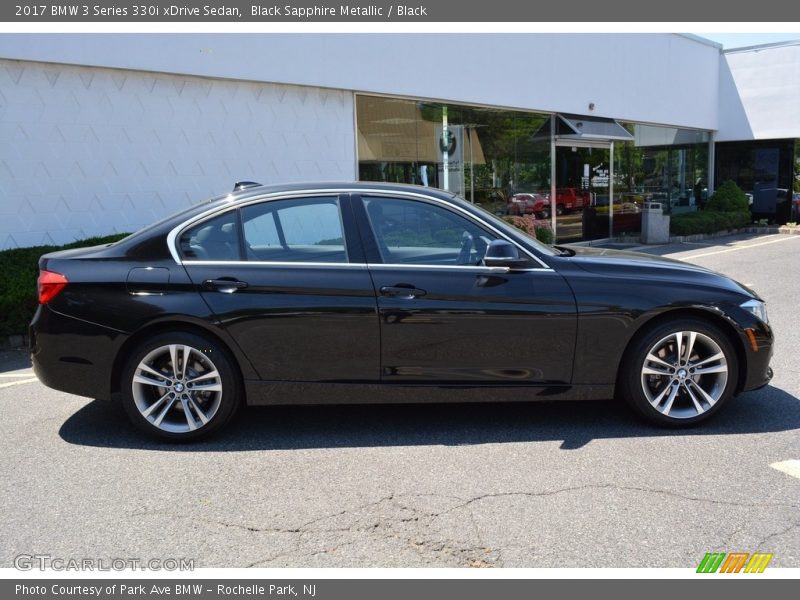 Black Sapphire Metallic / Black 2017 BMW 3 Series 330i xDrive Sedan