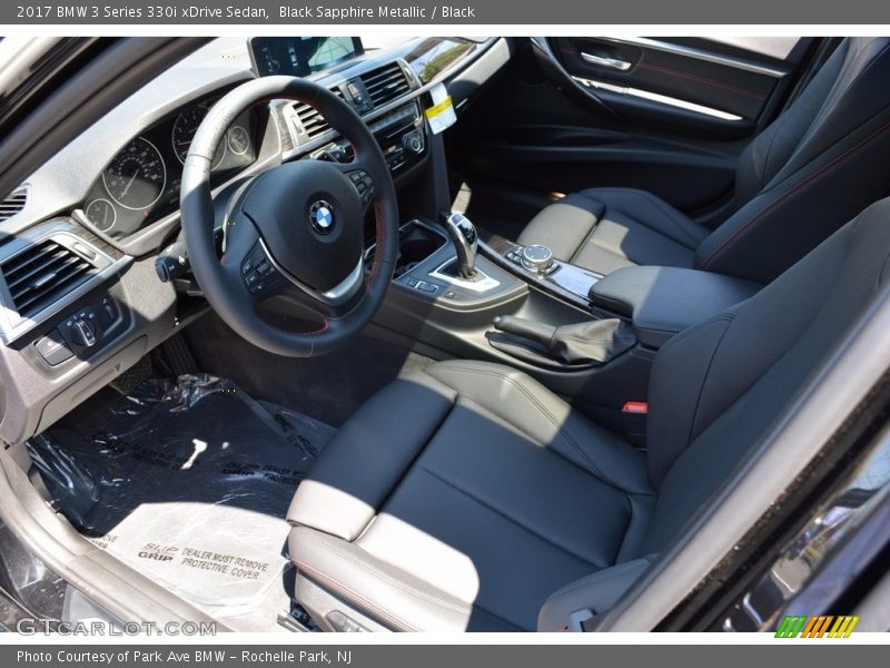 Black Sapphire Metallic / Black 2017 BMW 3 Series 330i xDrive Sedan