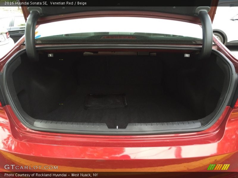 Venetian Red / Beige 2016 Hyundai Sonata SE