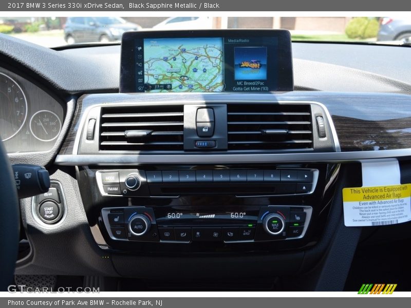 Black Sapphire Metallic / Black 2017 BMW 3 Series 330i xDrive Sedan