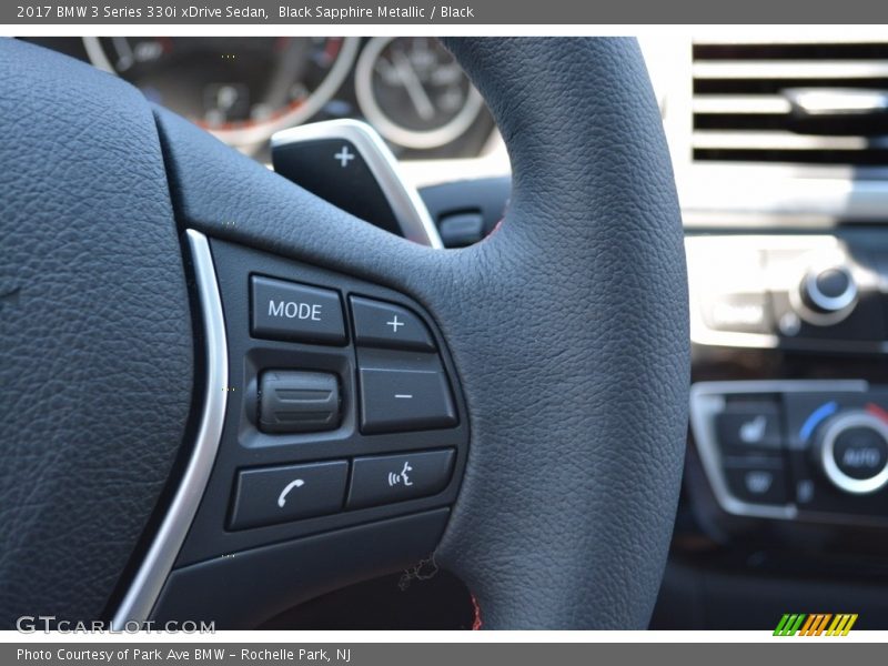 Black Sapphire Metallic / Black 2017 BMW 3 Series 330i xDrive Sedan
