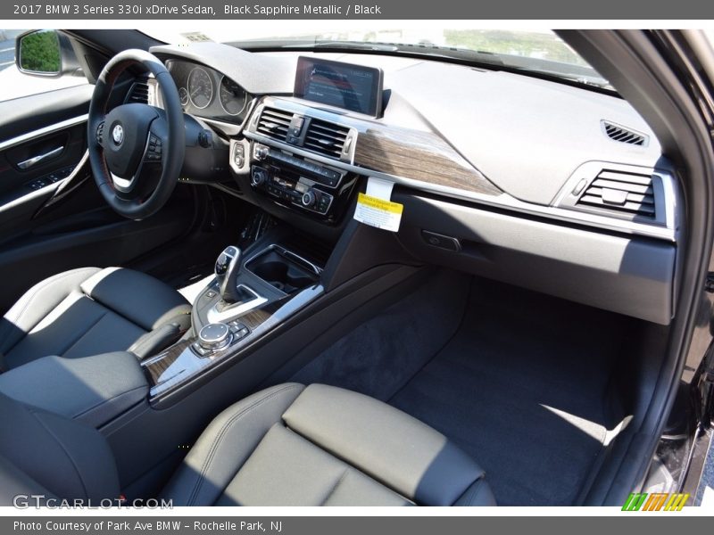 Black Sapphire Metallic / Black 2017 BMW 3 Series 330i xDrive Sedan