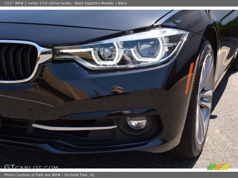 Black Sapphire Metallic / Black 2017 BMW 3 Series 330i xDrive Sedan