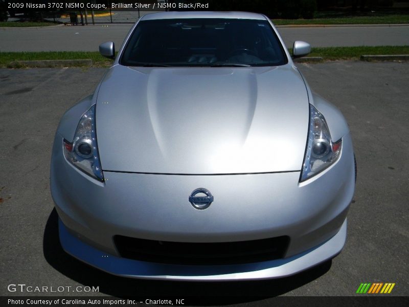 Brilliant Silver / NISMO Black/Red 2009 Nissan 370Z NISMO Coupe